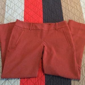 Limited sz 4 Heathered Burgundy Cropped Pants